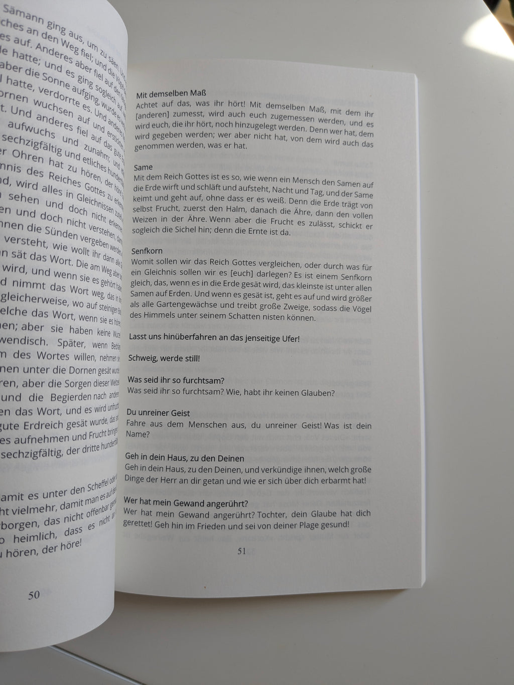 Jesus spricht! - alle Worte Jesu aus den Evangelien